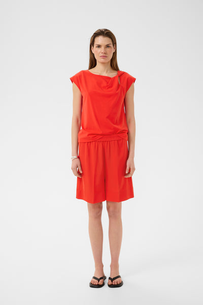 In Wear Pennie Top, Poppy Red