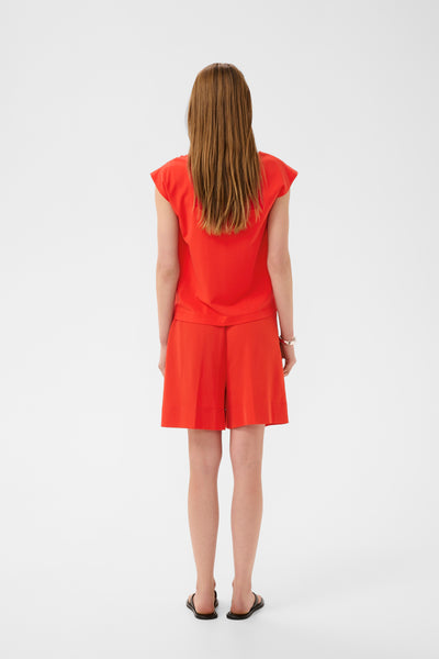 In Wear Pennie Top, Poppy Red