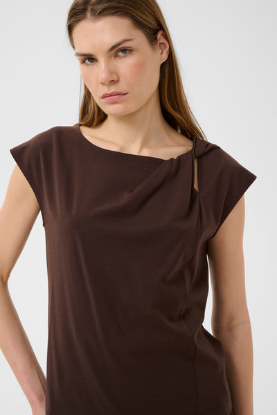 In Wear Pennie Top, Coffee Bean