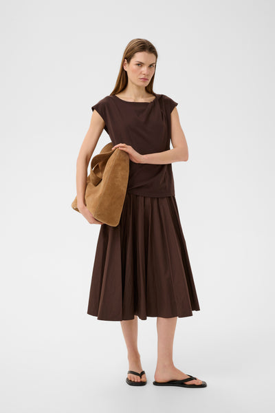 In Wear Pennie Top, Coffee Bean