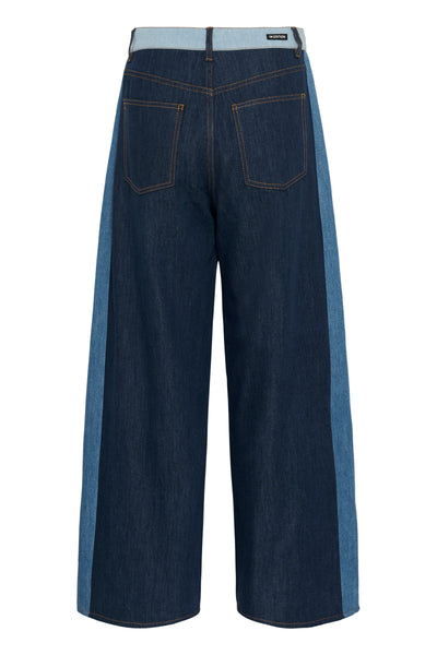 In Wear Glenna Barrel Jeans, Denim Mix Blue
