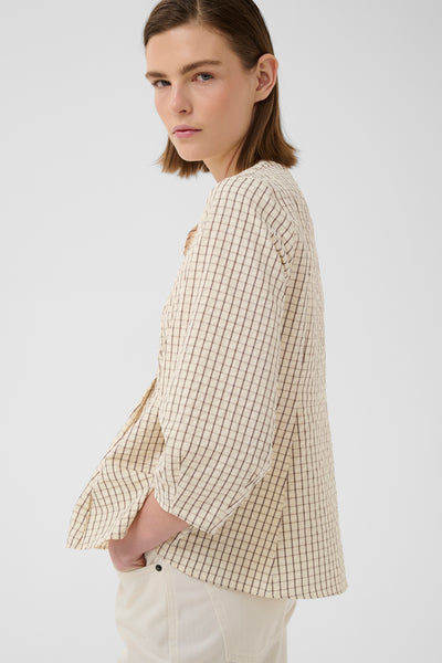In Wear Hero Cotton Blouse, Vanilla