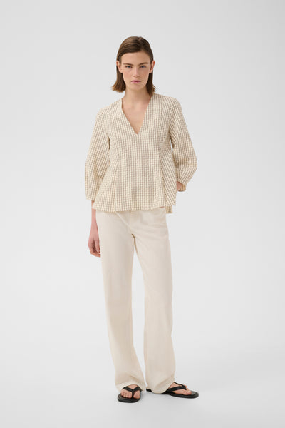 In Wear Hero Cotton Blouse, Vanilla