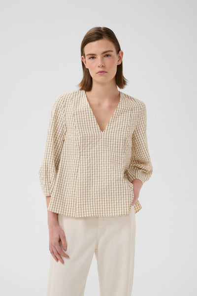 In Wear Hero Cotton Blouse, Vanilla