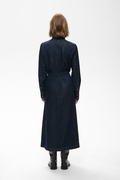 In Wear Hiro Dress, Dark Denim