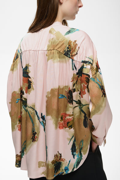 In Wear Meadow Blouse, Multi Painted Flower