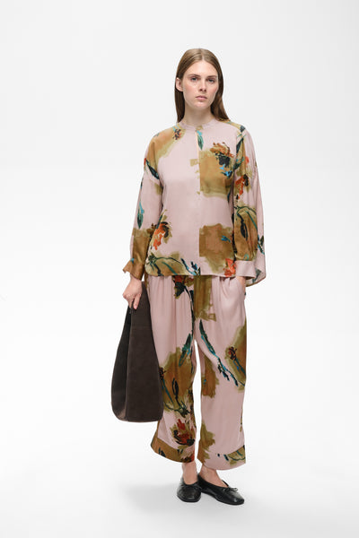 In Wear Meadow Blouse, Multi Painted Flower
