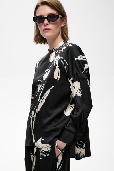 In Wear Meadow Blouse, Multi Painted Flower