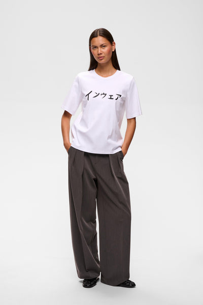 In Wear Aliston Cotton T-Shirt, Pure White
