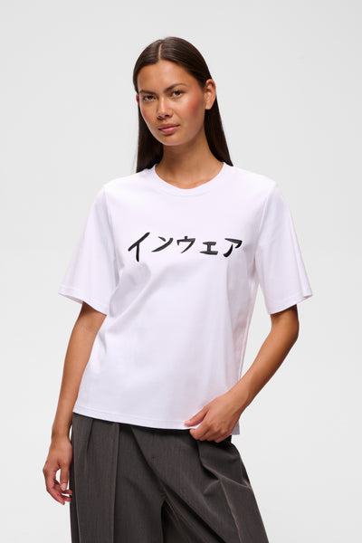 In Wear Aliston Cotton T-Shirt, Pure White