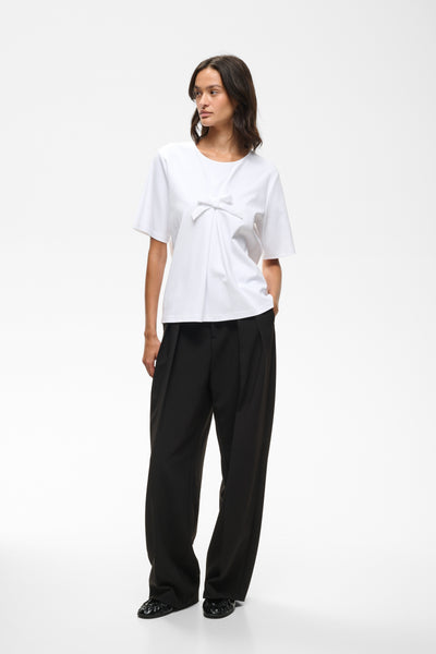 In Wear Aliston BOW T-Shirt, Pure White