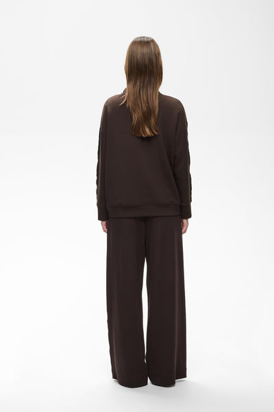 In Wear Aggie Vincent Sweatshirt, Chocolate Brown
