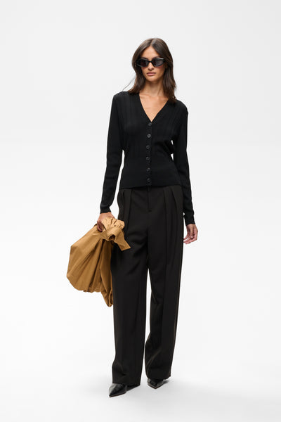 In Wear Trishe Wool Cardigan, Black