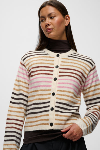 In Wear Guna Cardigan, Multi Striped