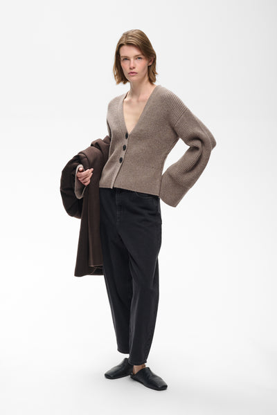 InWear Noomi Cardigan, Cinder Melange Grey