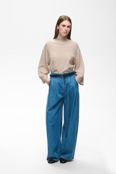 In Wear Tally Monika Wool Knit, Cinder Melange