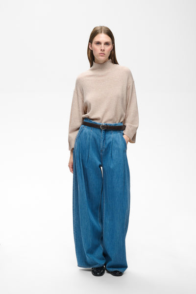 In Wear Tally Monika Wool Knit, Cinder Melange