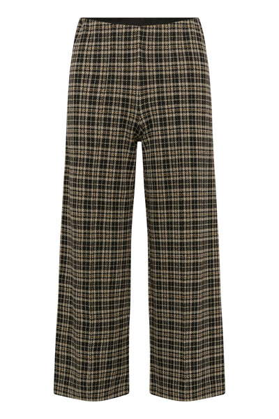 Part Two Ilisan Check Trousers, Dark Navy