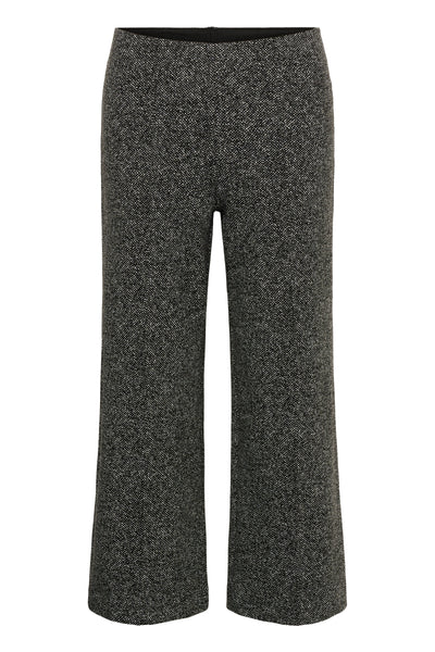 Part Two Ilisan Jersey Trouser, Salt and Pepper
