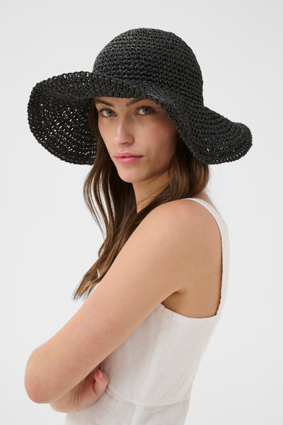 Part Two Pouline Hat, Black