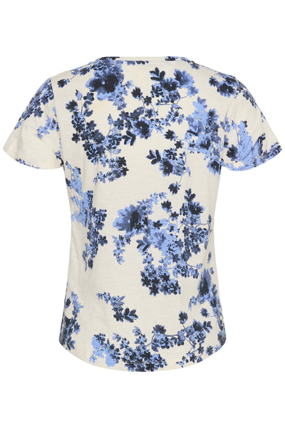 Part Two Gesinas T-Shirt, Blue Shadow Flower