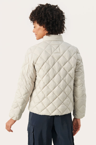 Part Two Olia Puffa Down Jacket, Silver Lining