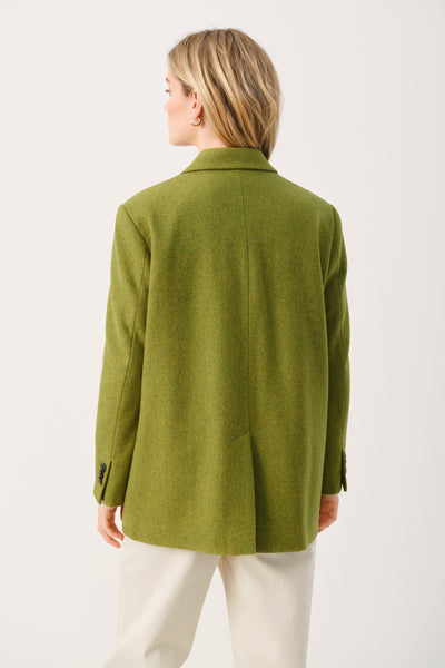 Part Two Ceyla Blazer, Moss Green