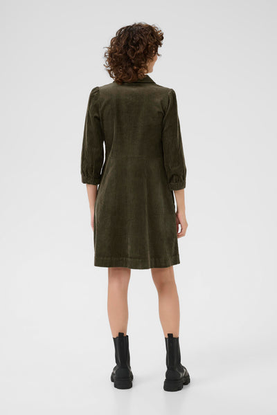 Part Two Eyvors Corduroy Dress, Tarmac