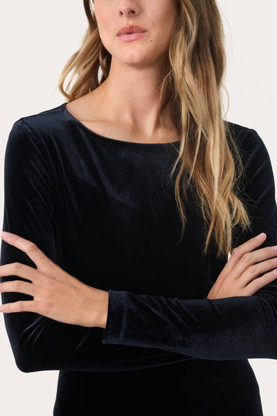 Part Two Dida Dress, Dark Navy