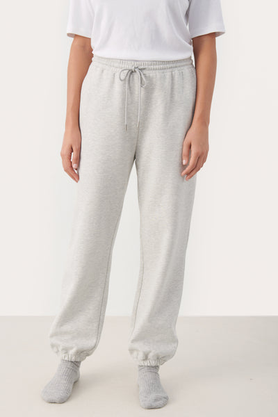 Part Two Daira Sweatpants, Light Grey Melange