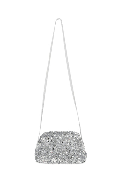 Part Two Dalina Sequin Bag, Silver