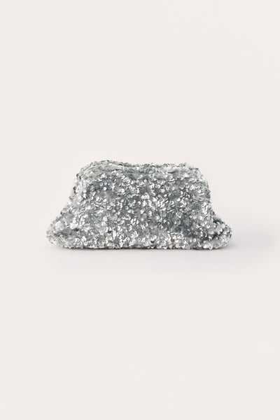 Part Two Dalina Sequin Bag, Silver