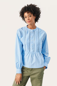 Part Two Filica Blouse, Placid Blue