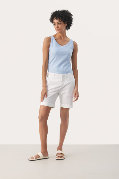 Part Two Hanijan Shorts, Bright White