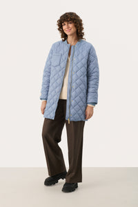 Part Two Lucca Puffa Coat, Windward Blue