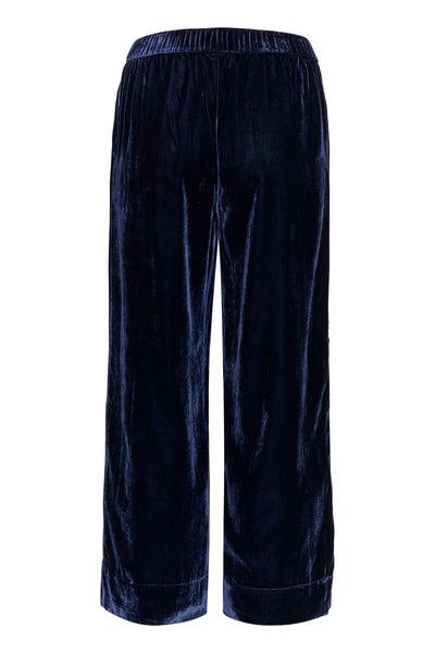 Part Two Lorine Velvet Trousers, Navy Blazer