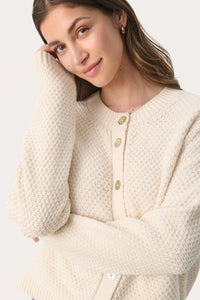 Part Two Leonida Cardigan, Cream