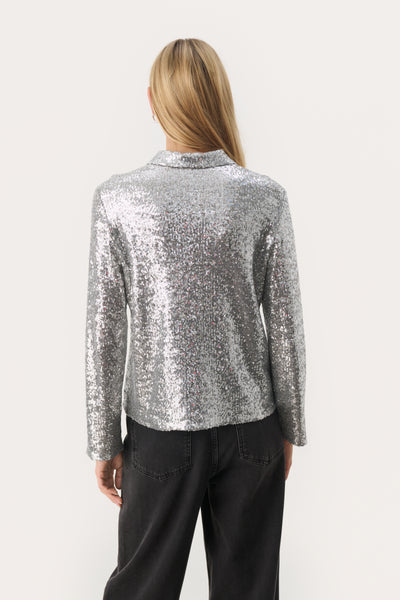 Part Two Mabelle Shirt, Silver