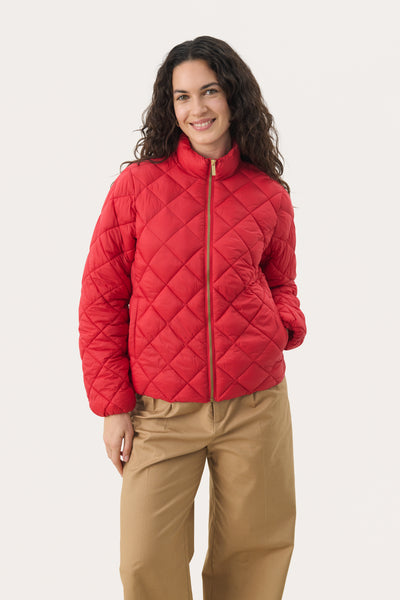 Part Two Olia Jacket, Ribbon Red