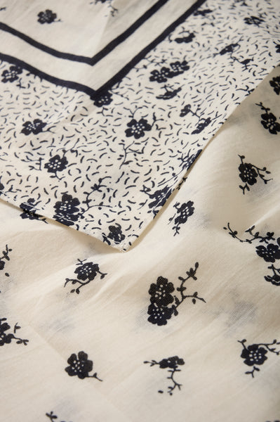 Part Two Phi Cotton Scarf, Whisper White