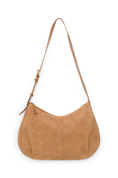 Part Two Nevena Suede Bag, Toasted Coconut