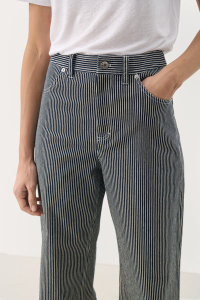 Part Two Simoni Trousers, After Midnight Stripe