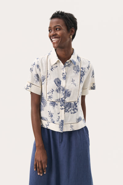 Part Two Rebitta Shirt, Oceana Floral Print