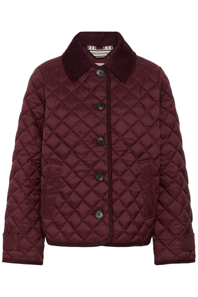 Part Two Safiya Short Jacket, Tawny Port