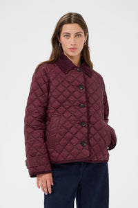 Part Two Safiya Short Jacket, Tawny Port