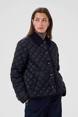 Part Two Safiya Short Jacket, Dark Navy
