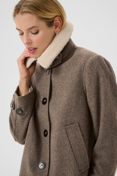 Part Two Sylvia Jacket, Dark Walnut
