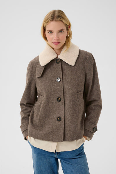 Part Two Sylvia Jacket, Dark Walnut
