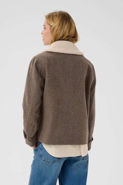 Part Two Sylvia Jacket, Dark Walnut