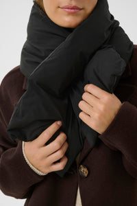 Part Two Sunita Quilted Scarf, Black